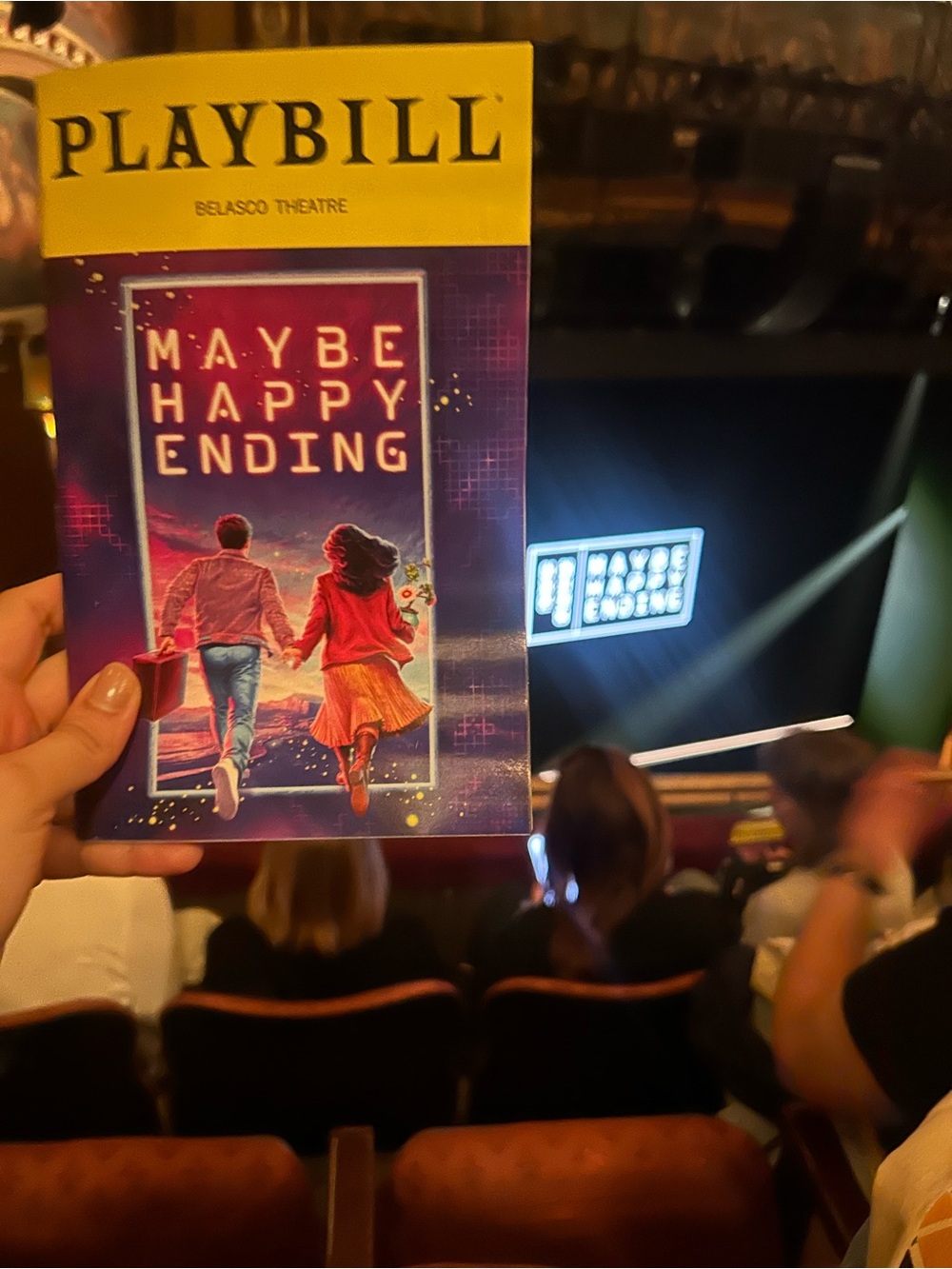 PLAYBILL Maybe Happy Ending - Picture 2 of 8